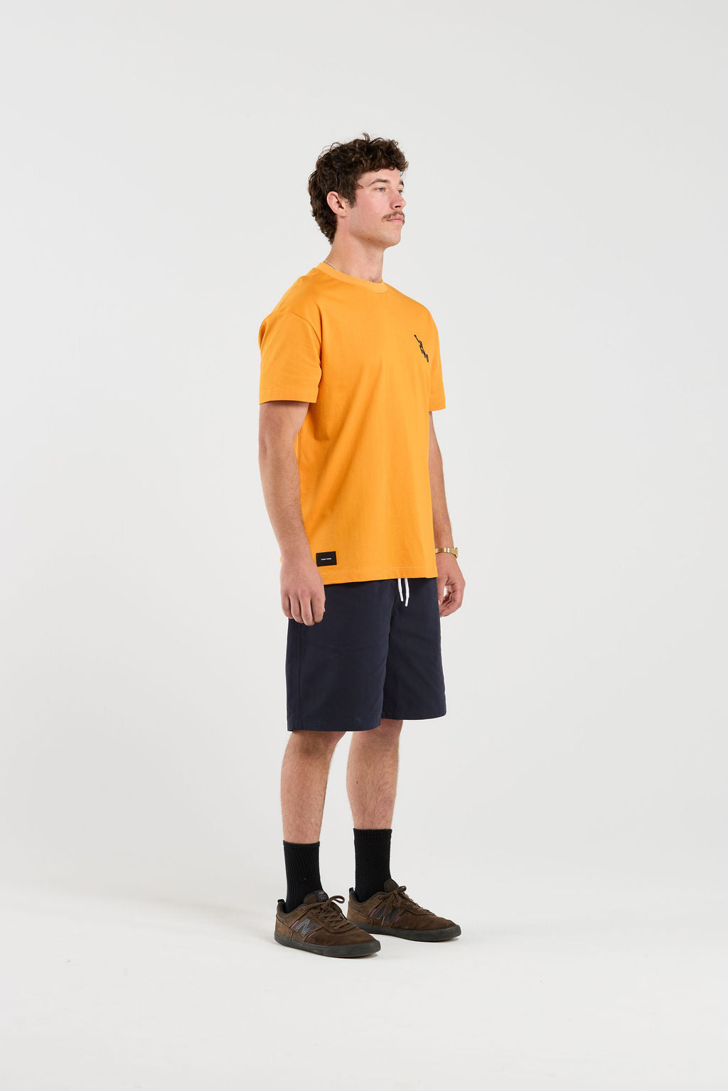 Ample Tee - Sunset Clay Stacked