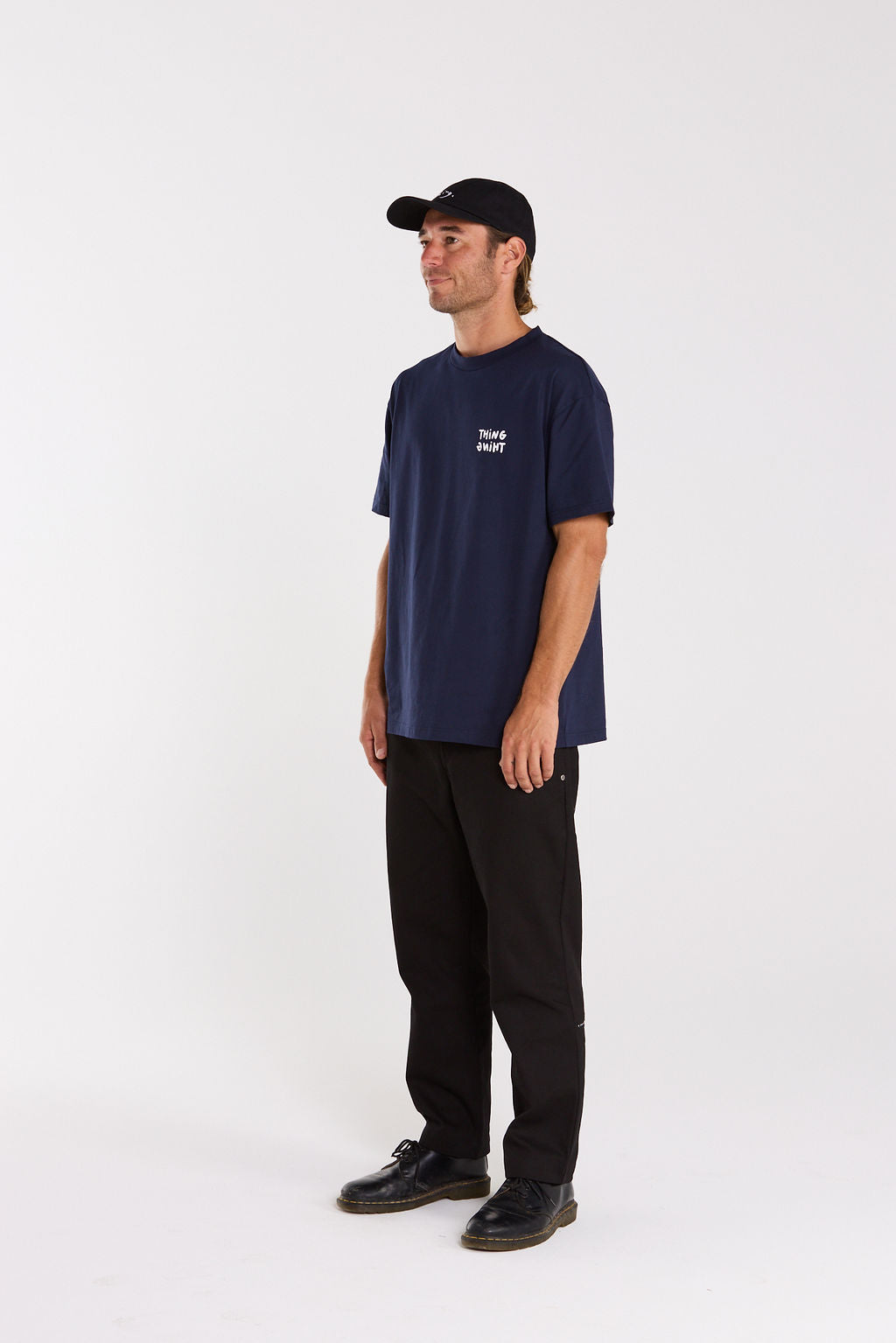 Coming Soon - Ample Tee - Zany Navy