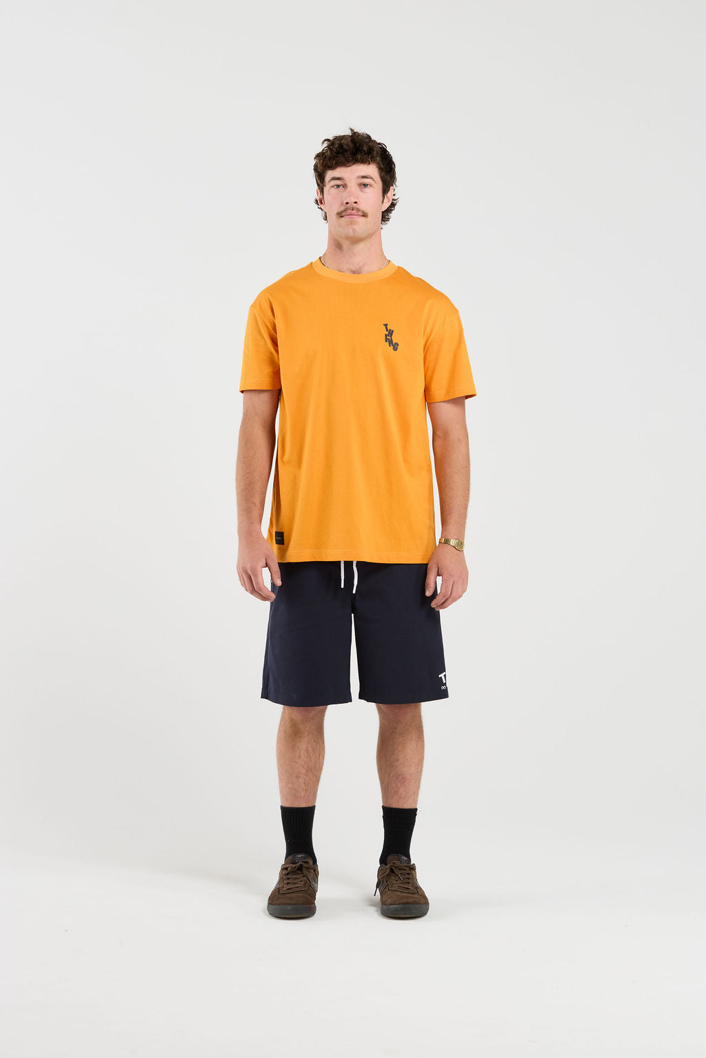 Ample Tee - Sunset Clay Stacked
