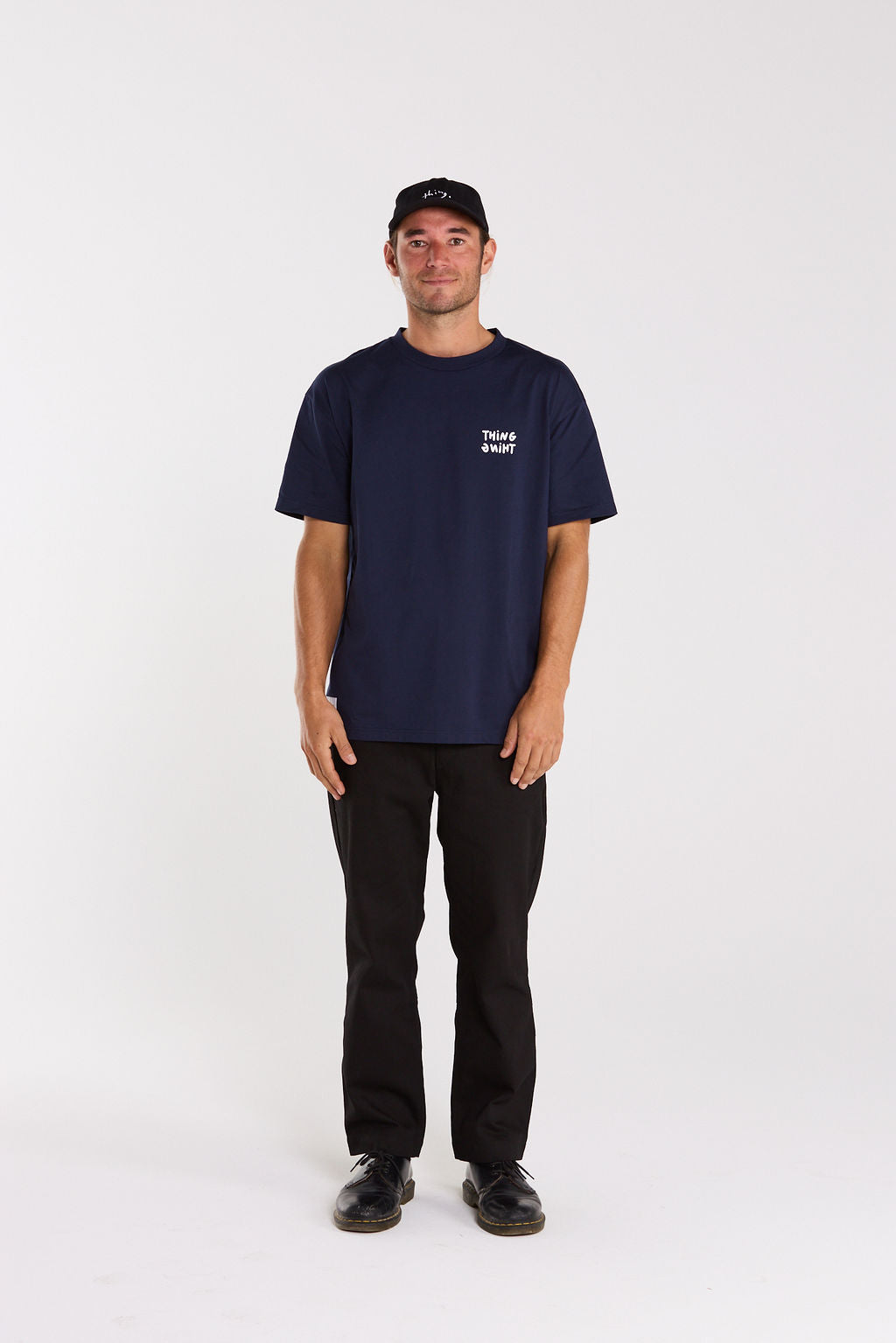 Coming Soon - Ample Tee - Zany Navy