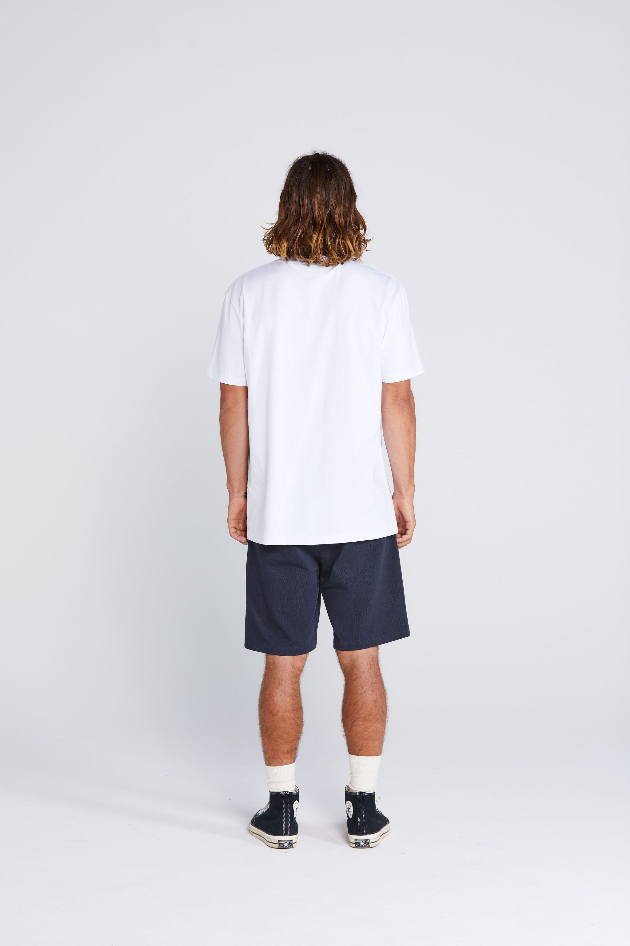 Max Pocket Tee - White Smiles