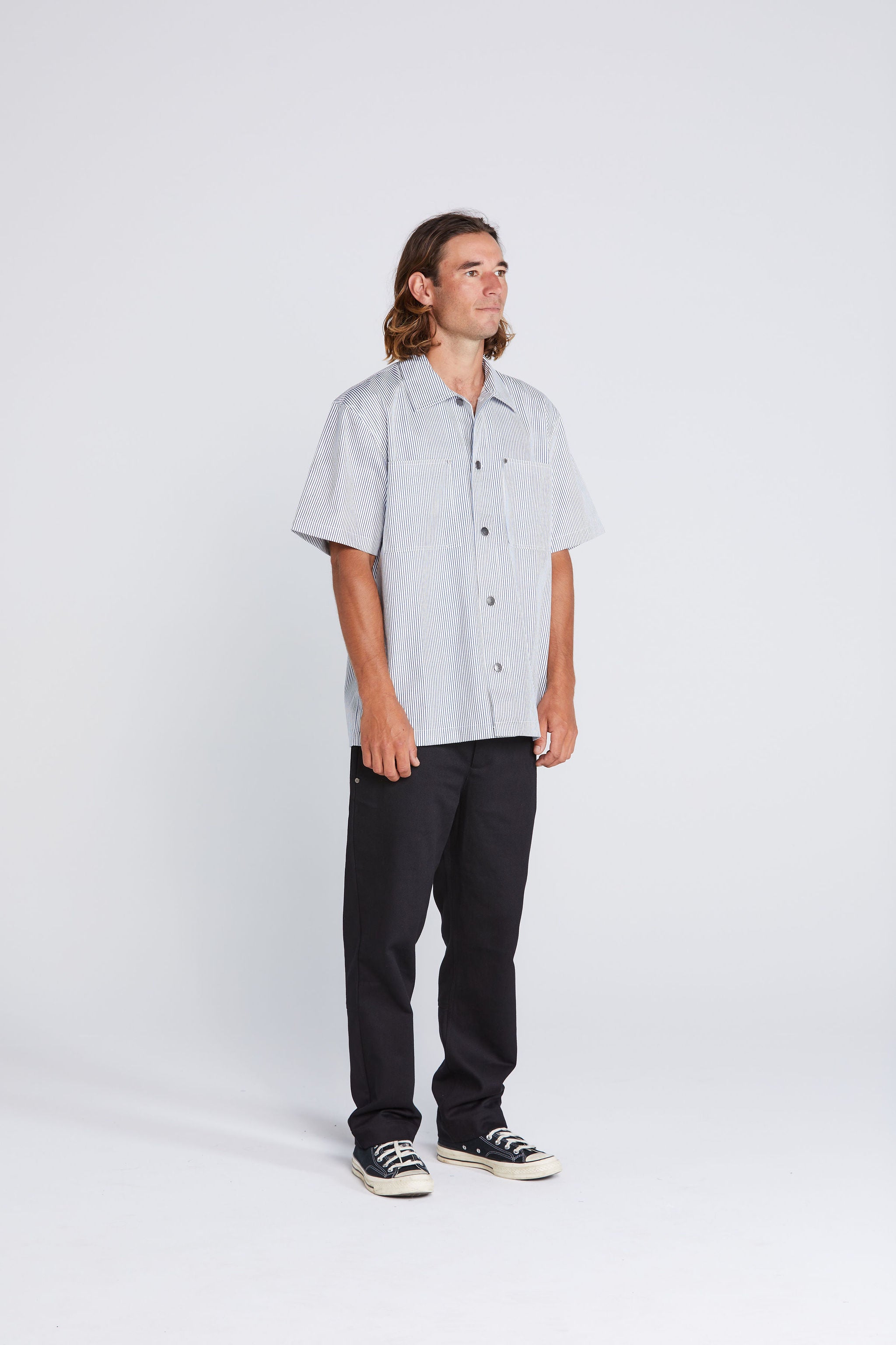 Flyn Shirt - Seaside Stripe