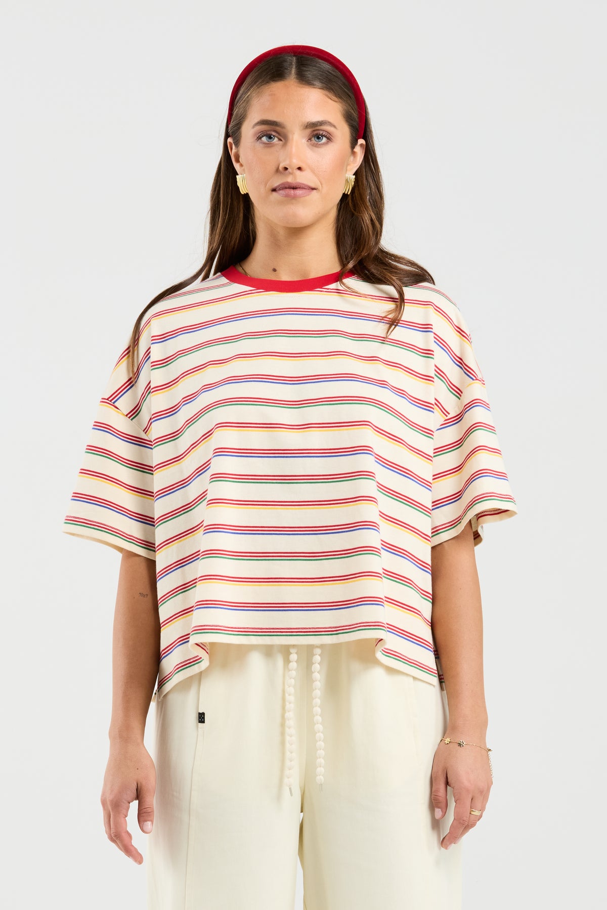 Hangtime Tee - Primary Pop