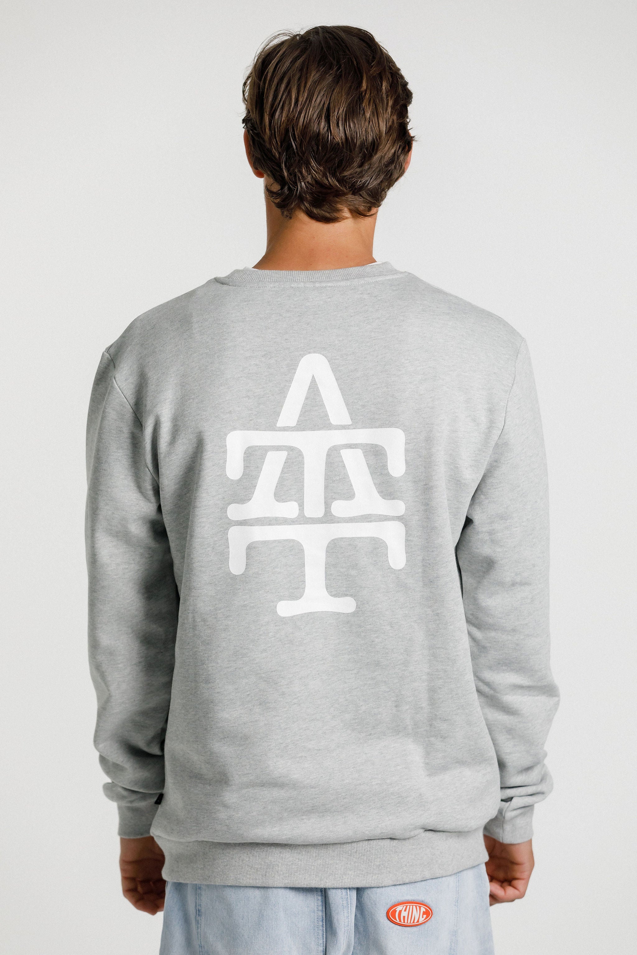 Title Crew - Sale - Grey with ATT College Print