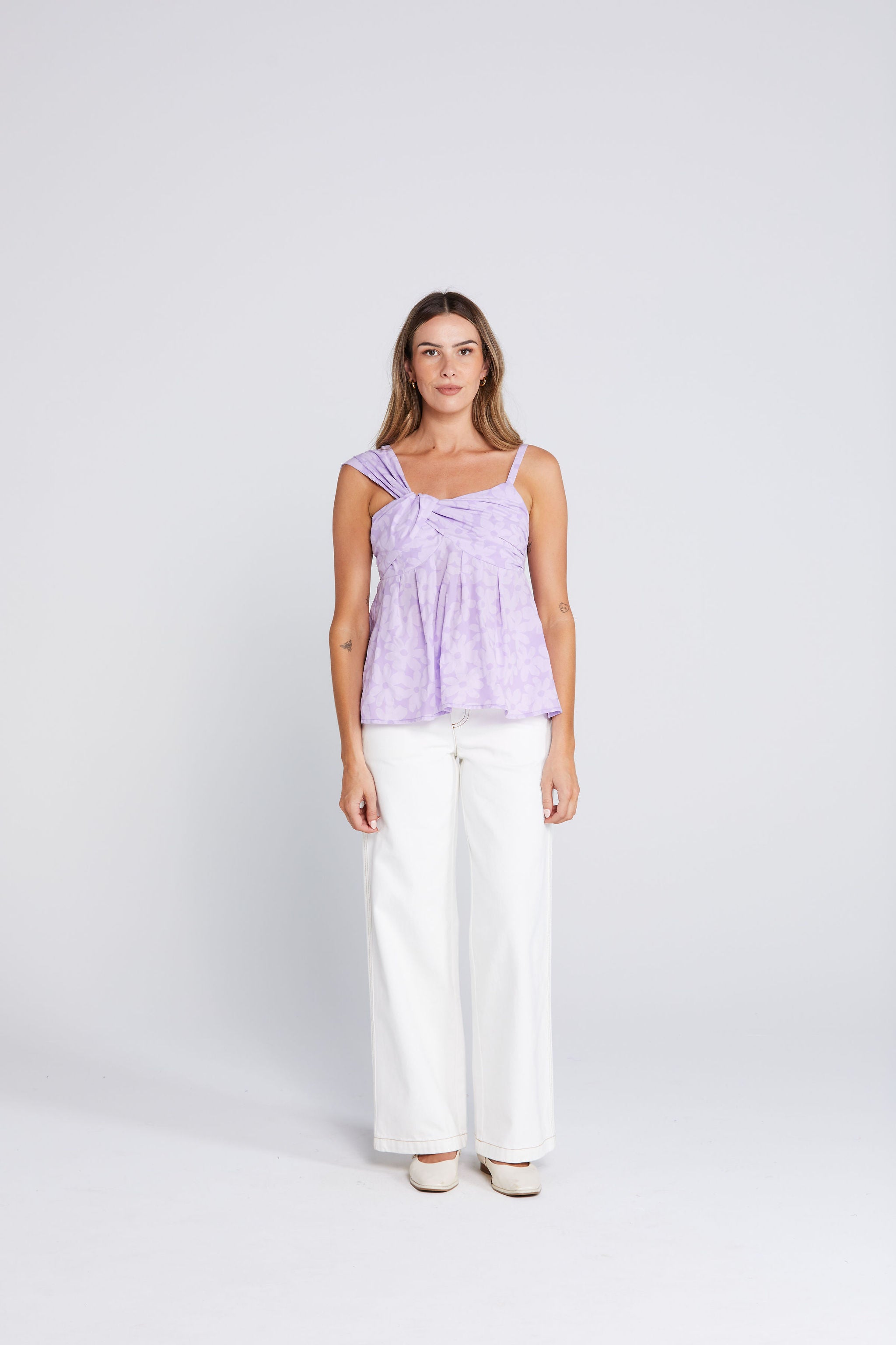 Lexi Top - Violet Daisy