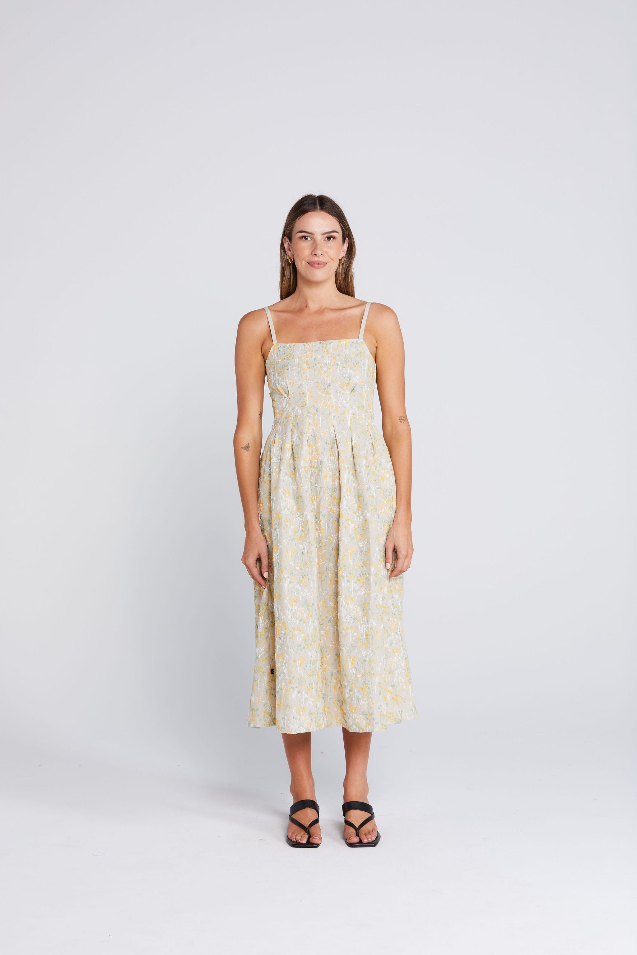 Misty Dress - Whimsical Flora
