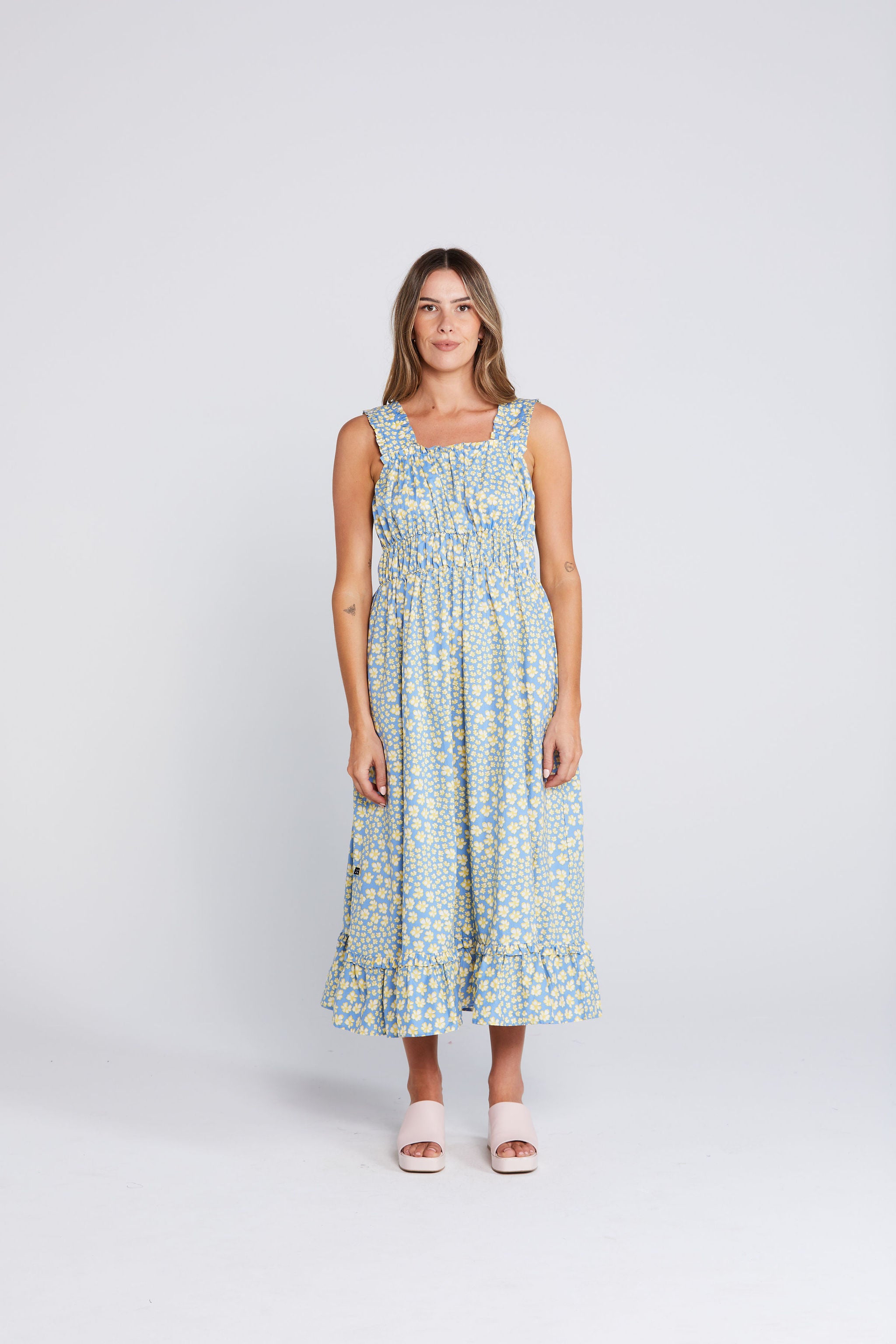 Laramie Dress - Sky Garden