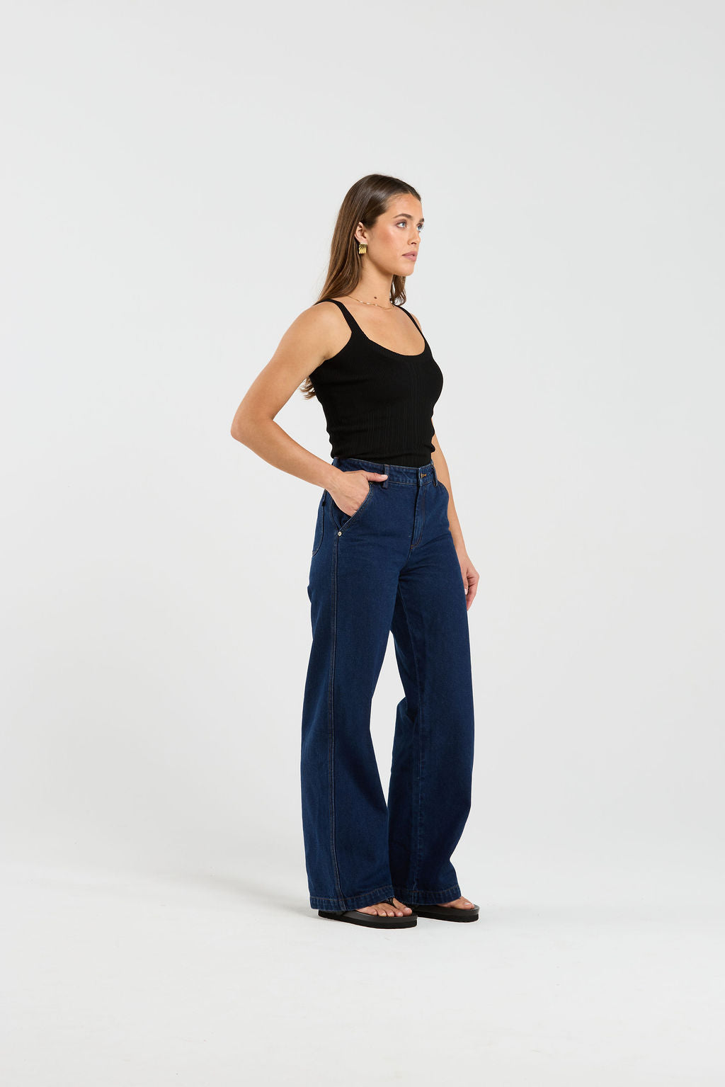 Unwind Jean - Indigo Denim