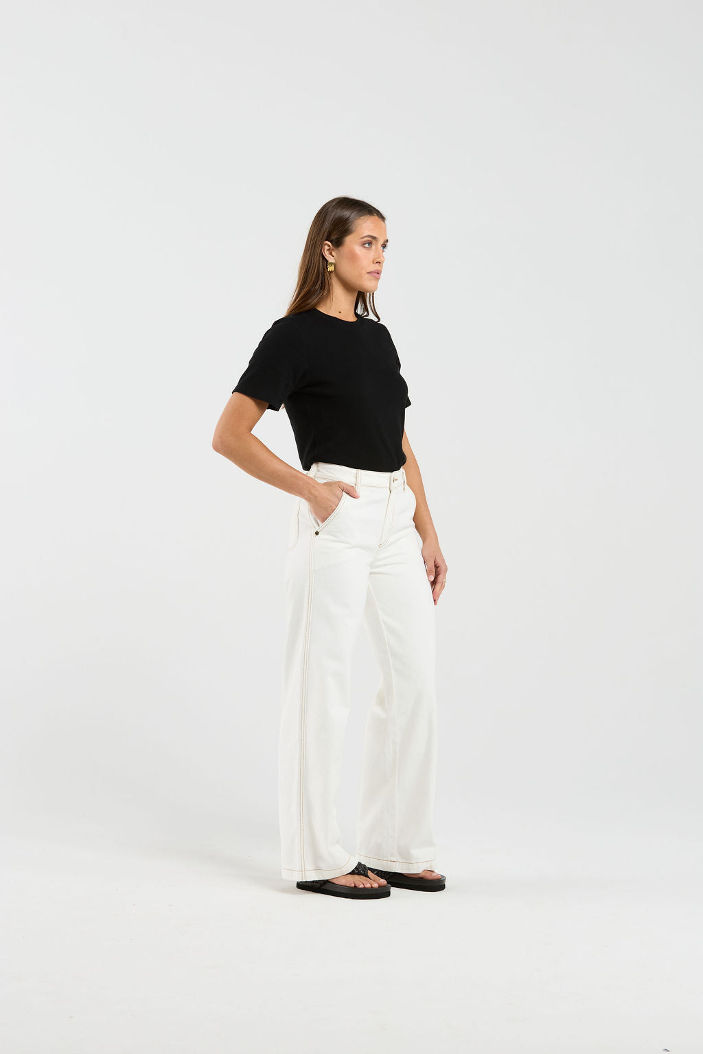 Unwind Jean - Off White