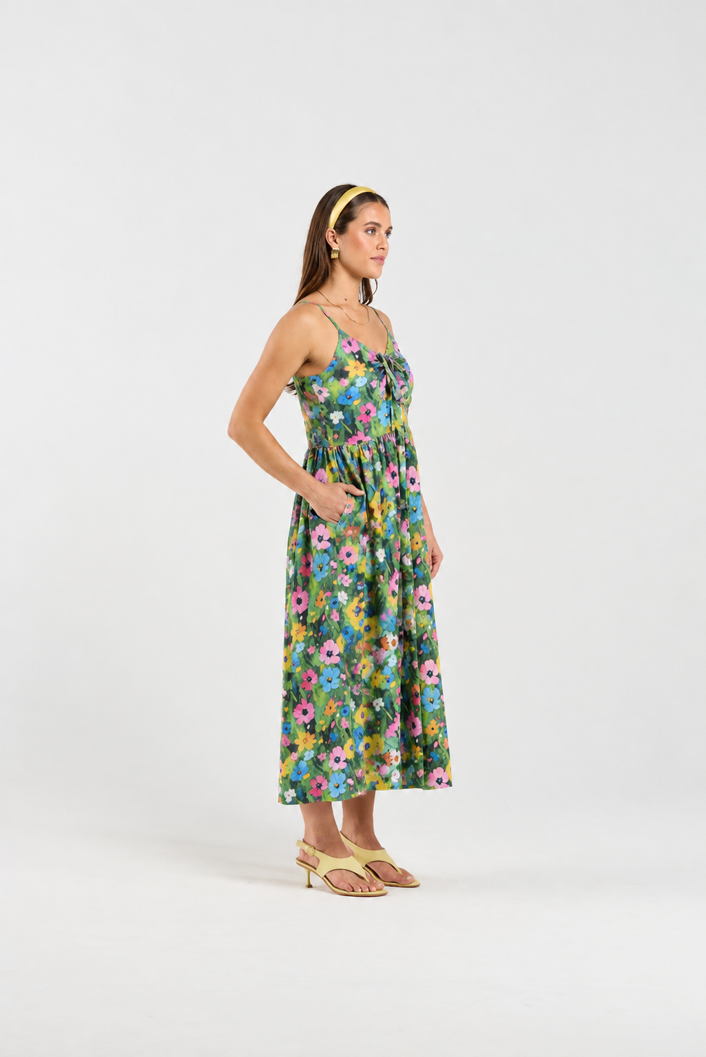 Zinnia Dress - Floraburst