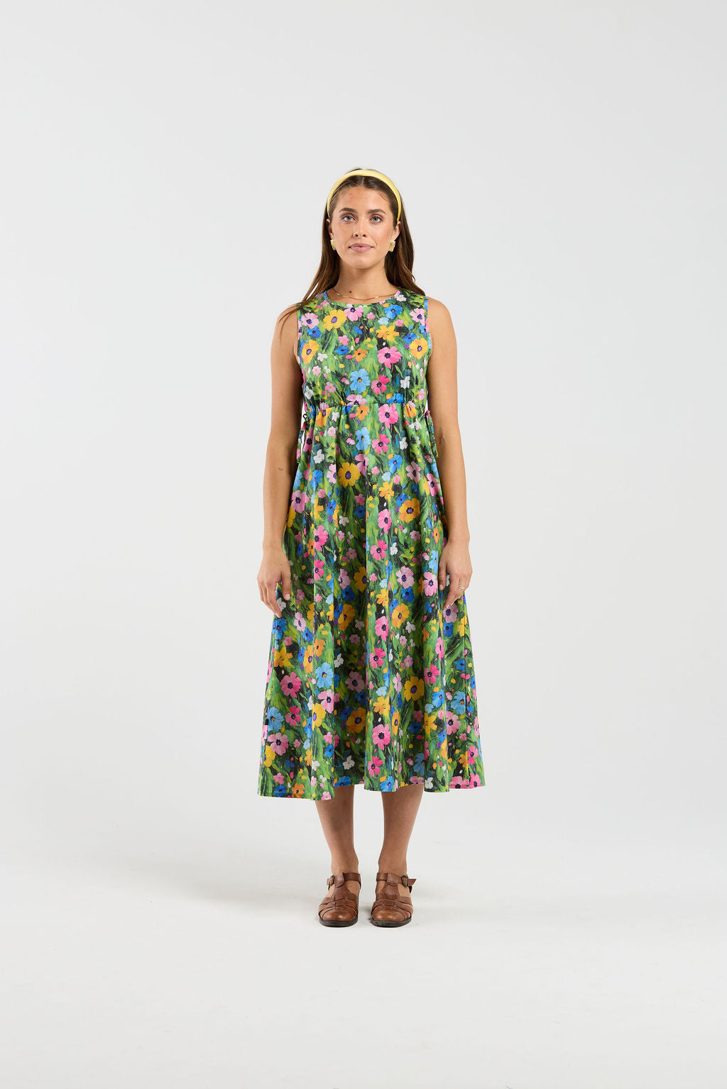 Cintrana Dress - Floraburst