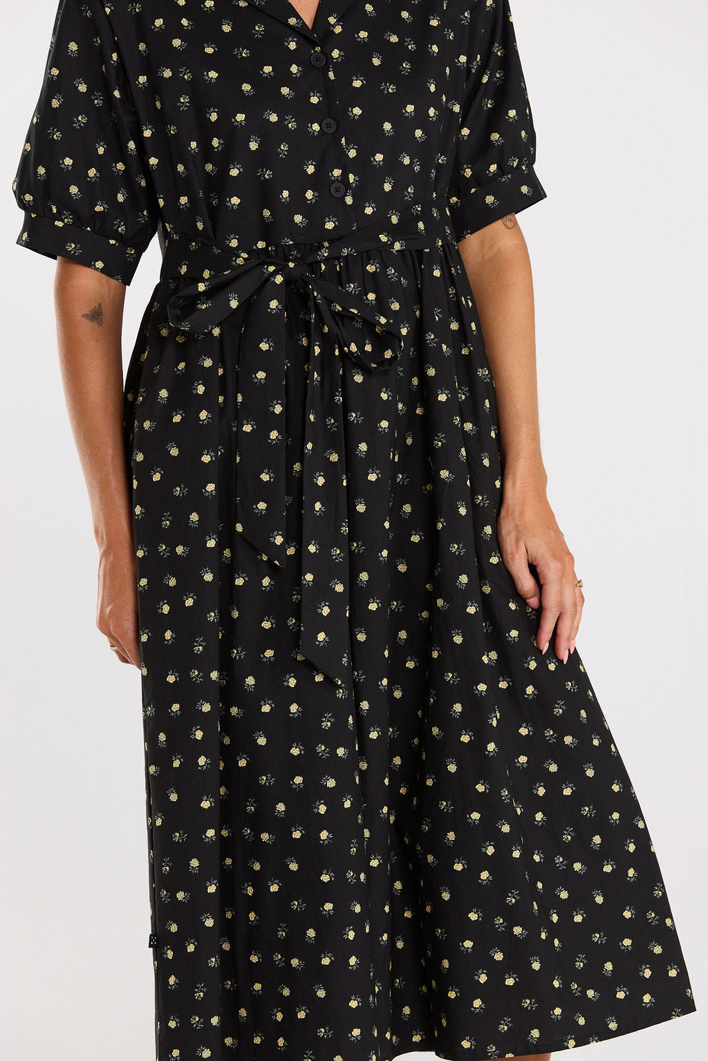 Lumie Dress - Golden Rose