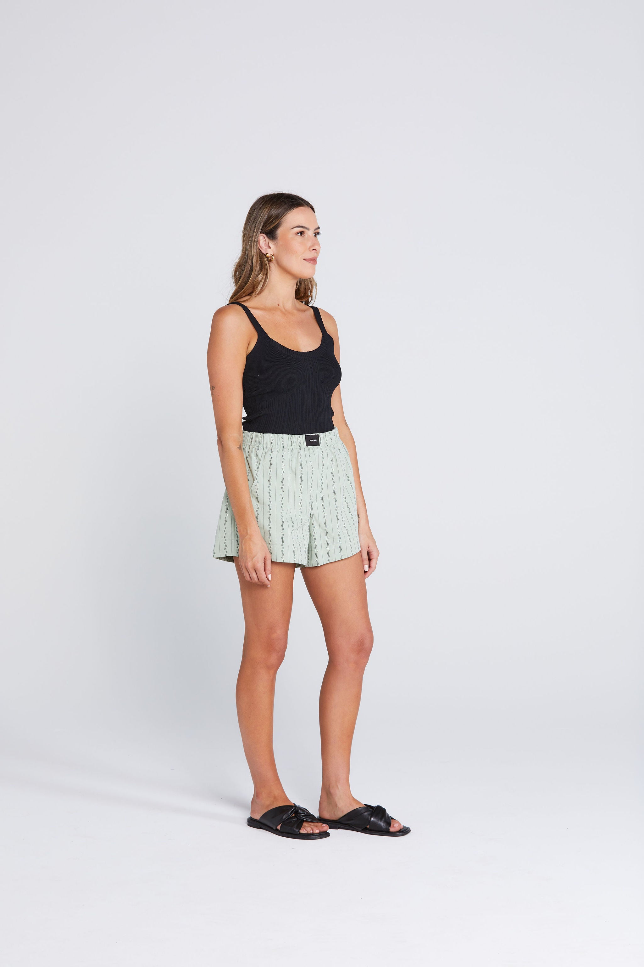 Daydream Boxer Shorts - Petal Pinstripe