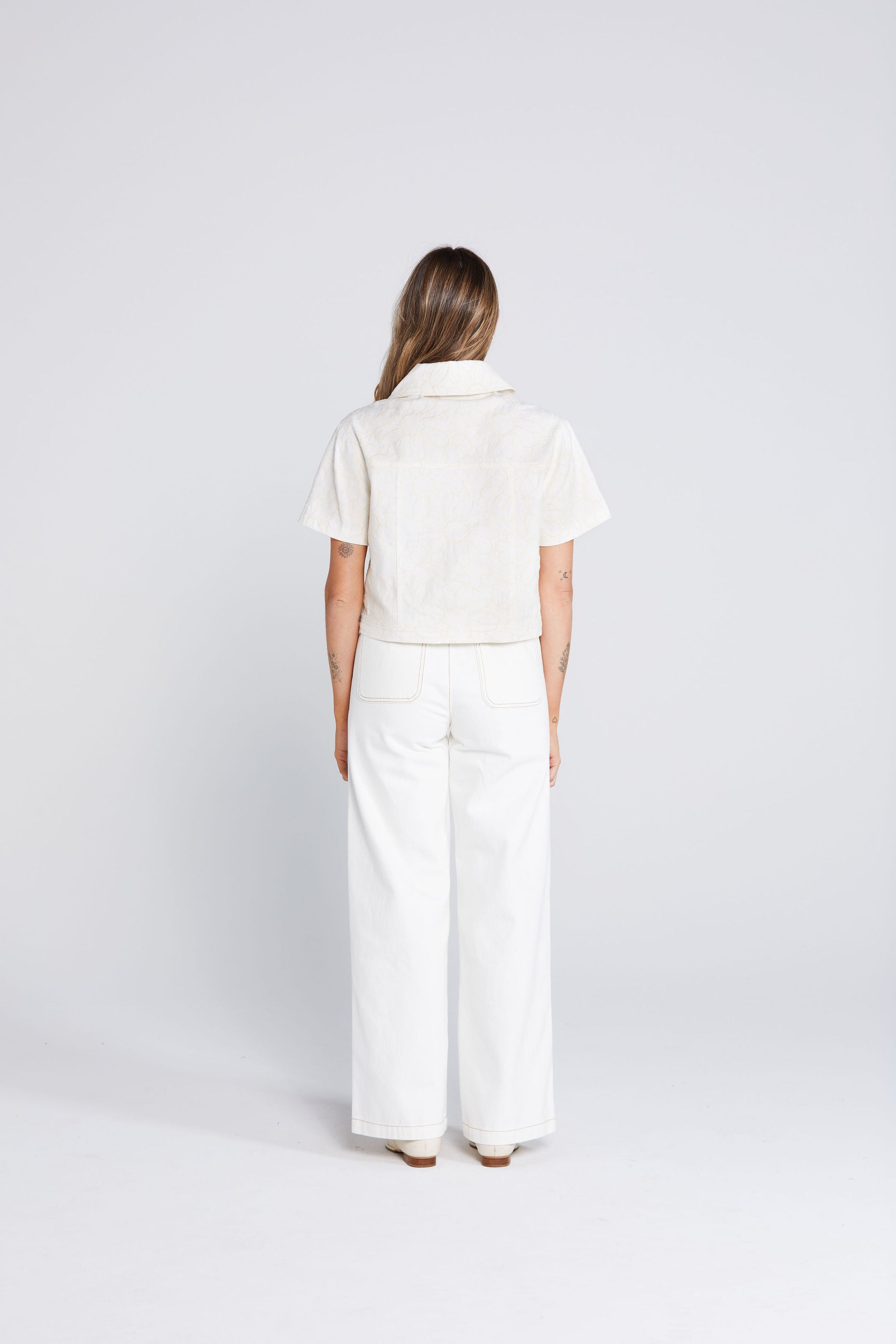 Zephrya Top - Creamy Daisy