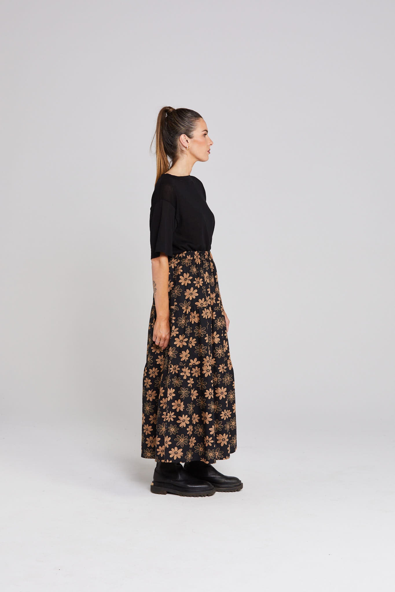 Karla Skirt -  Winter Petal