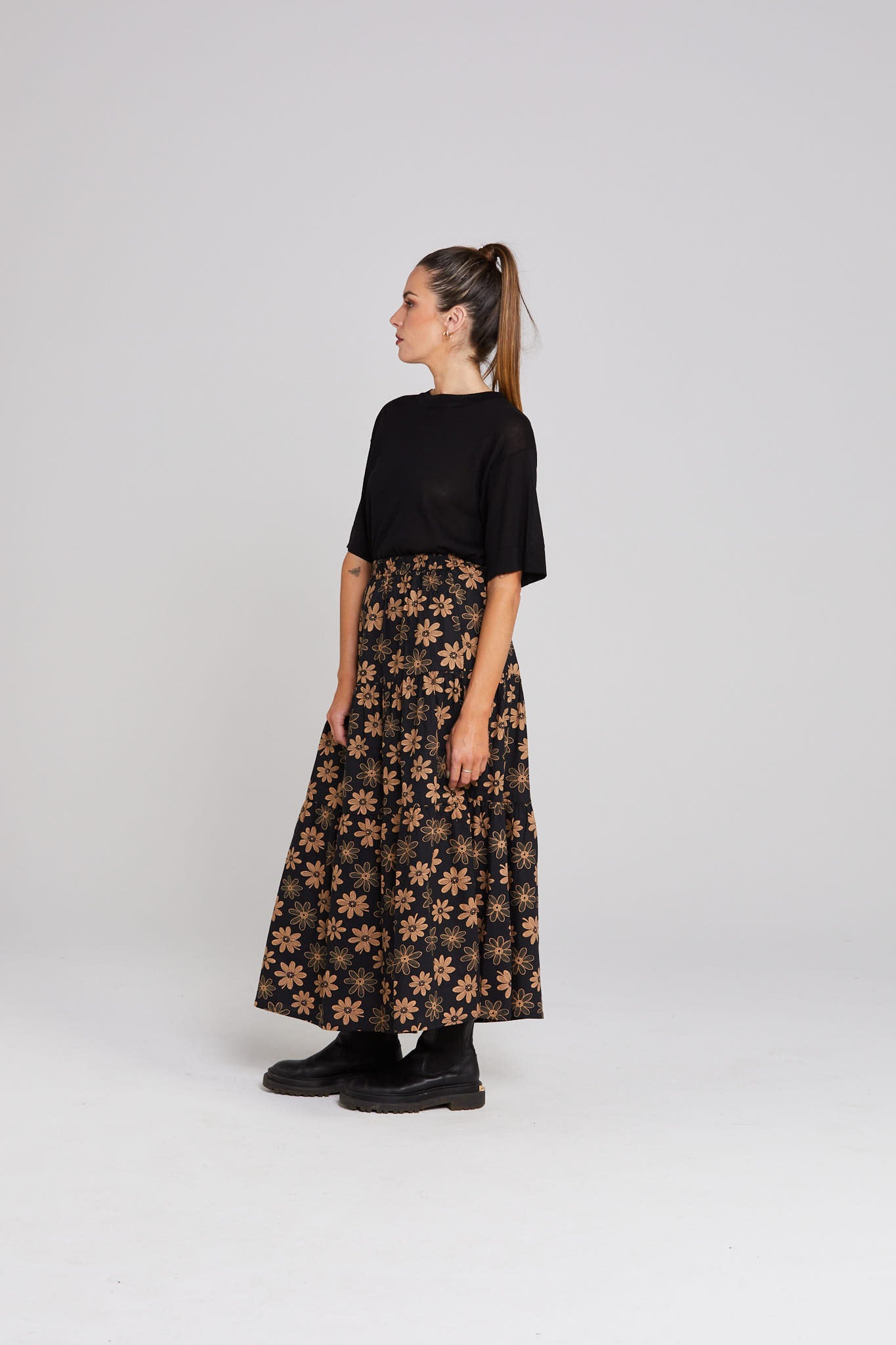 Karla Skirt -  Winter Petal